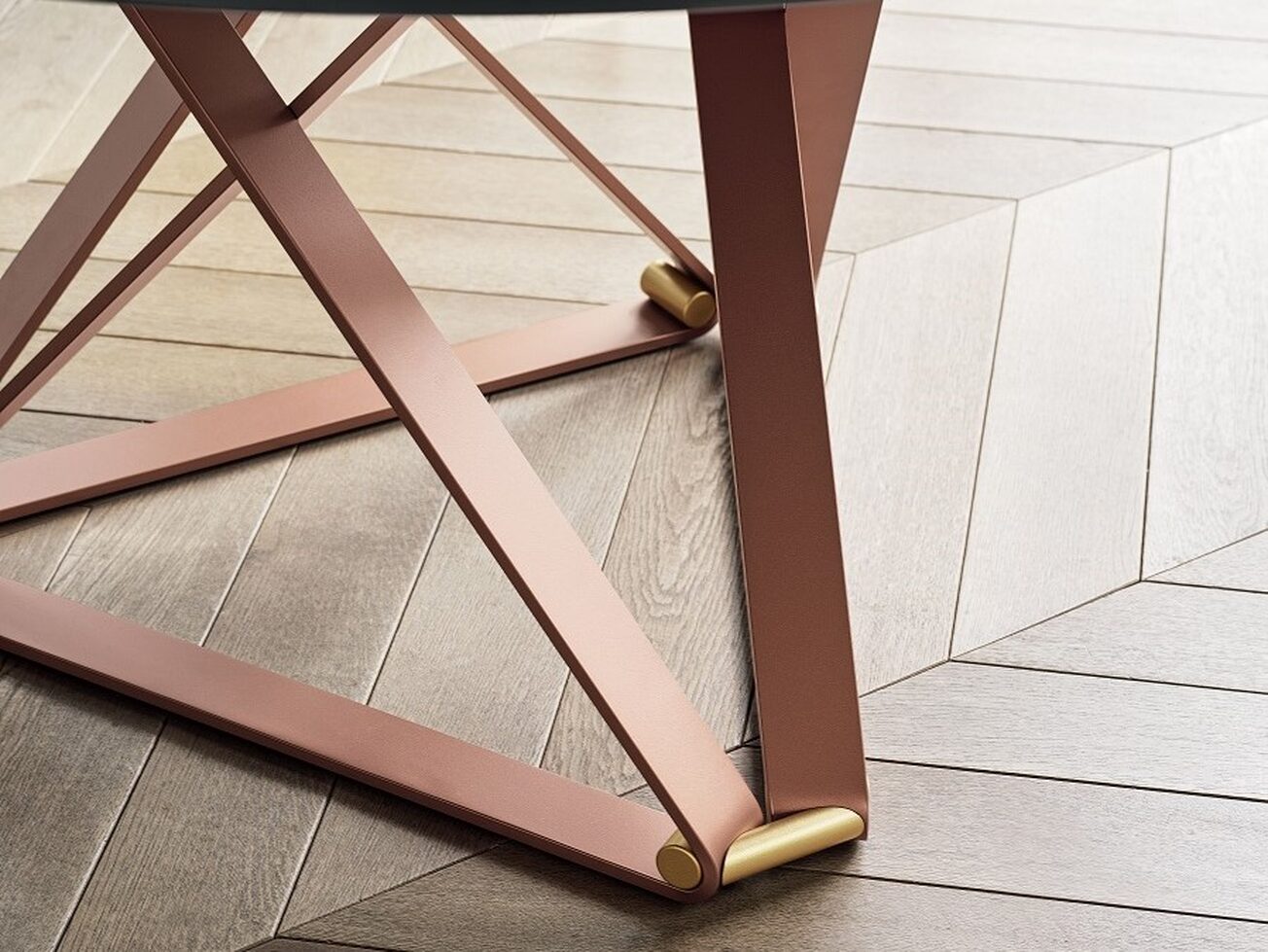 Delta Round table by Bontempi